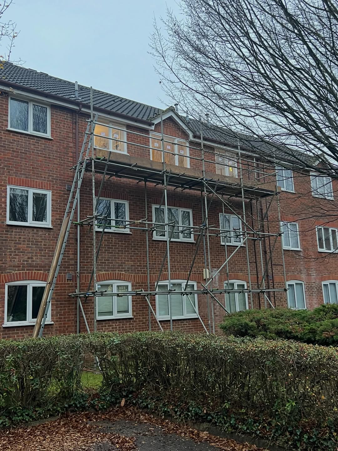 Multi-storey access by NR Scaffold Solutions LTD